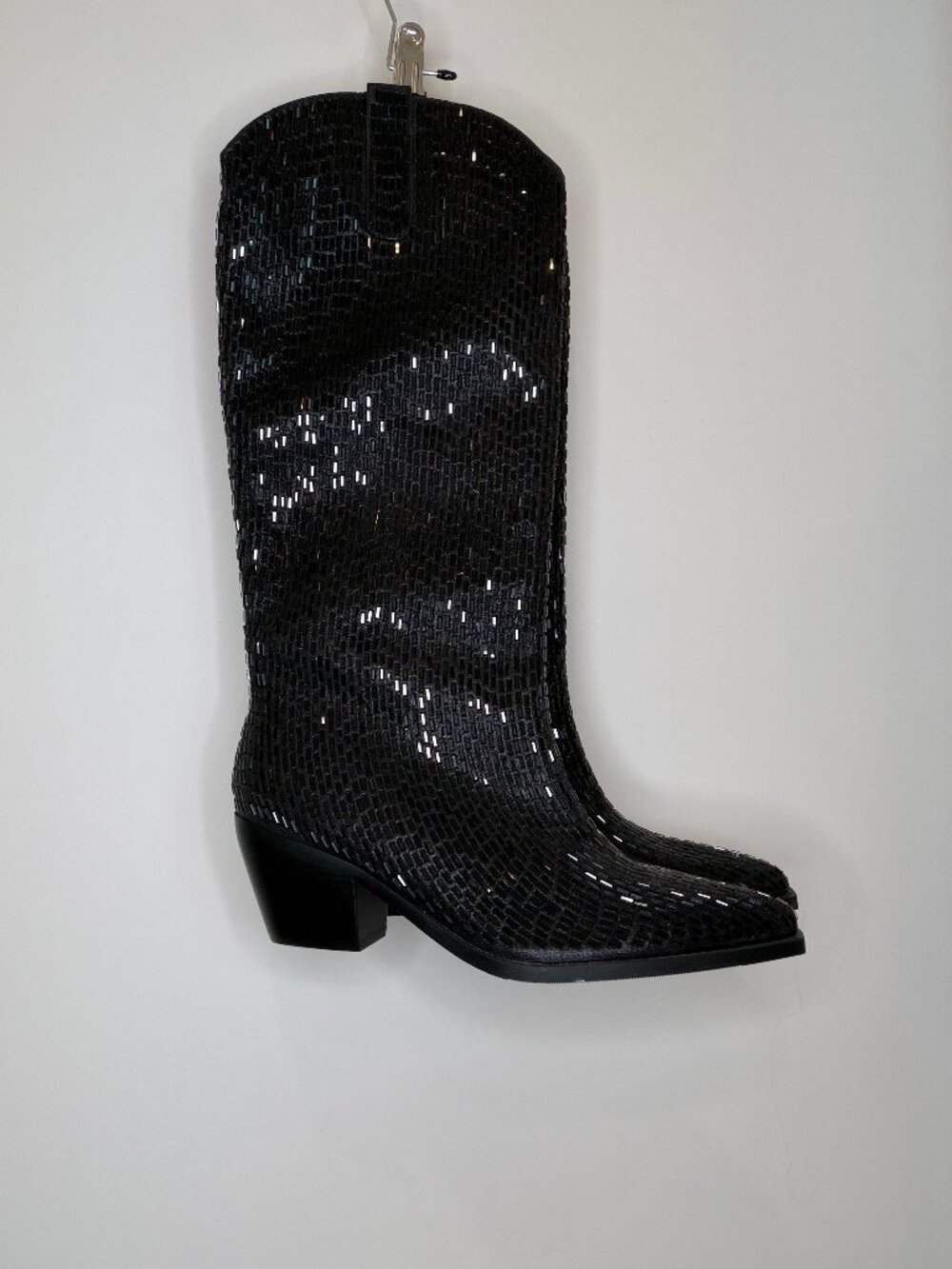 Brand New AZALEA WANG Driven Crystal Western Boot- Size 10